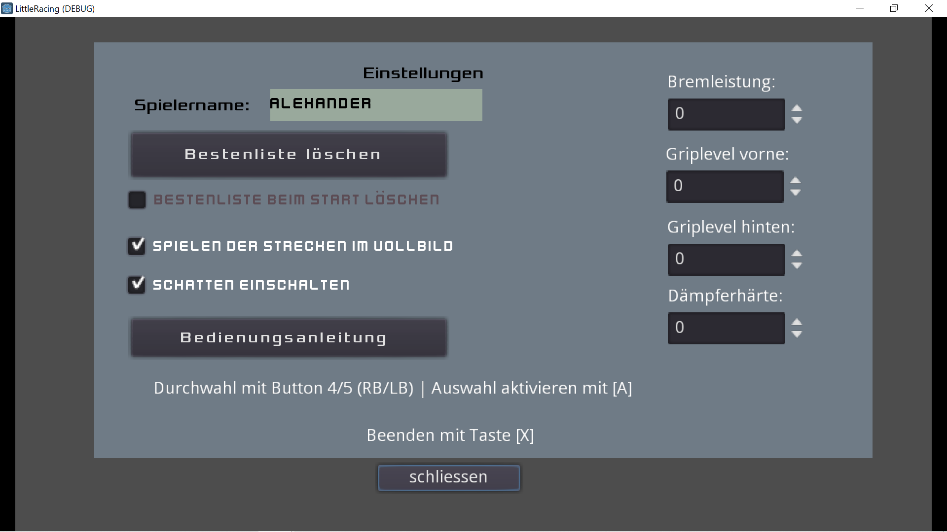 Spielszene